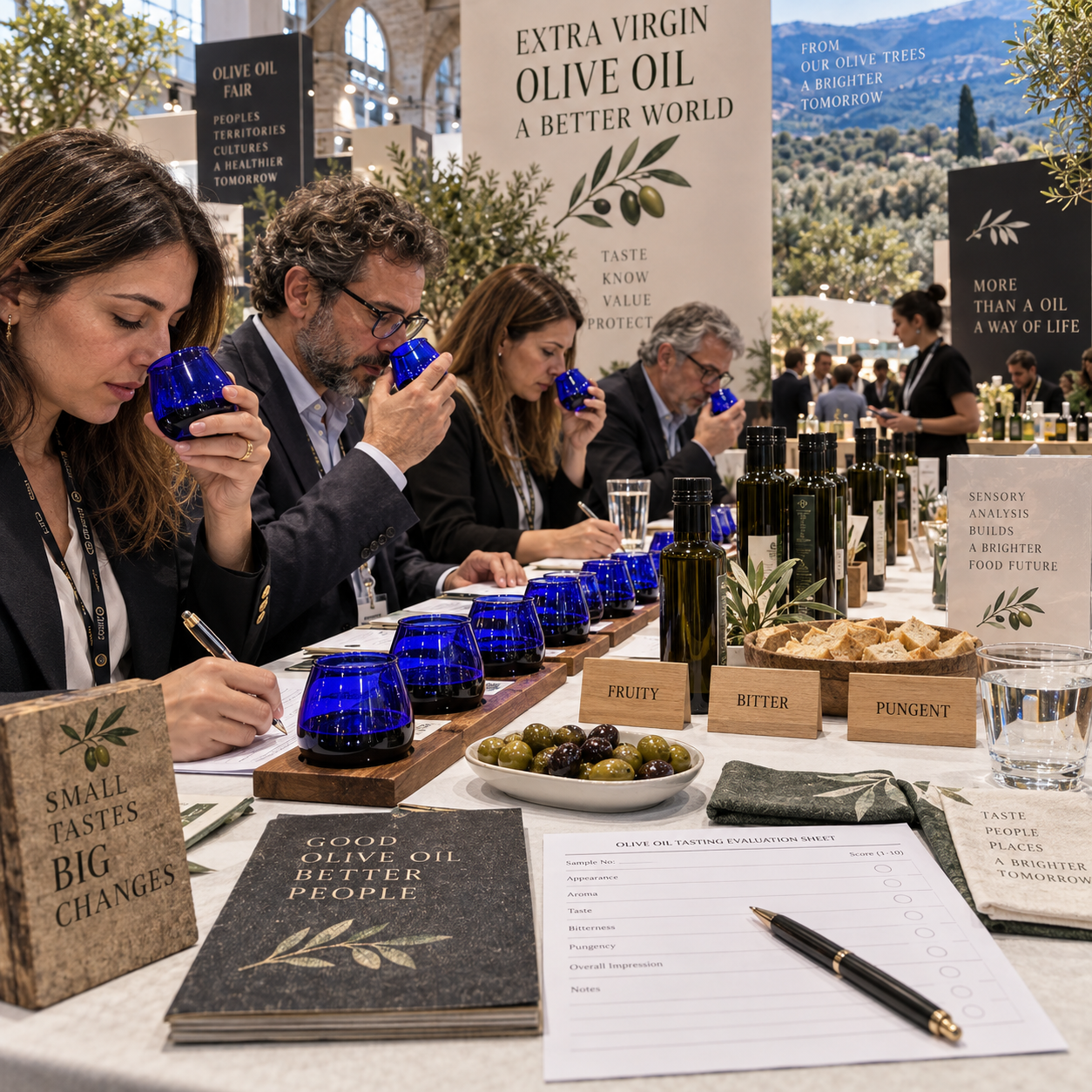 Come organizzare una degustazione professionale di olio EVO: passaggi e consigli