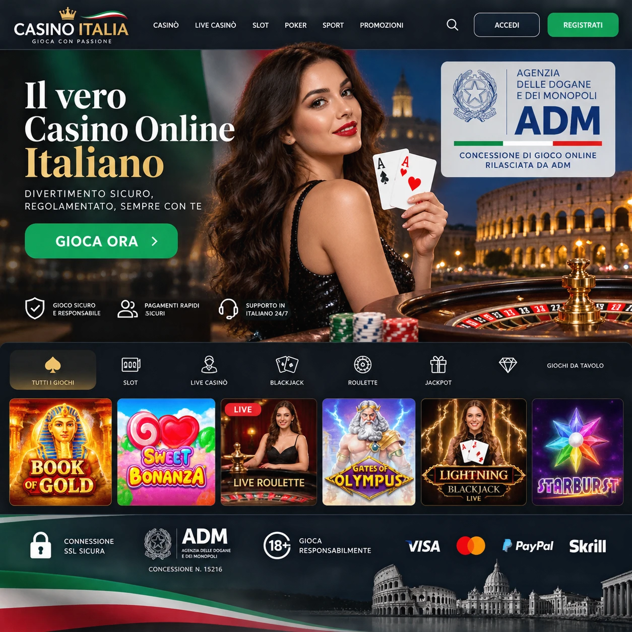 Guida Completa ai Casinò Online Legali in Italia nel 2026: Come Scegliere Piattaforme Sicure con Licenza ADM